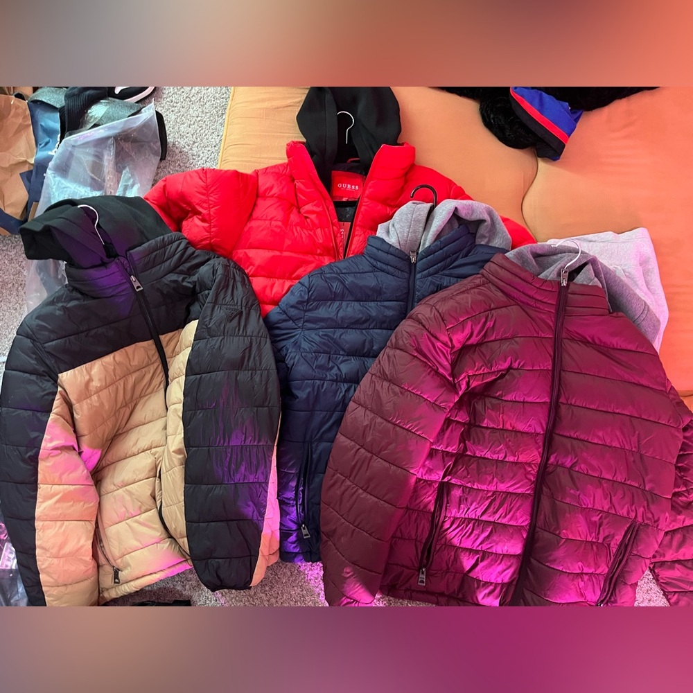 Guess Puffer jacket bundle (XL)